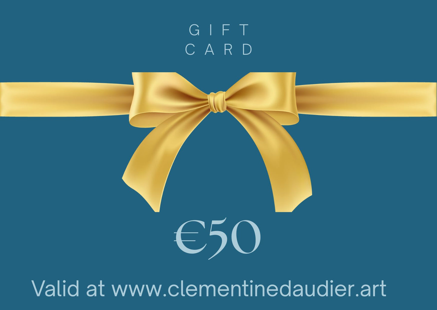 Clémentine Daudier Art – Digital Gift Card