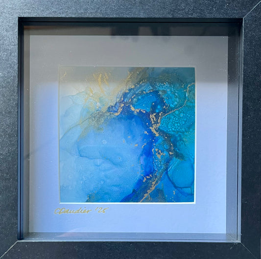 Framed work small square 1