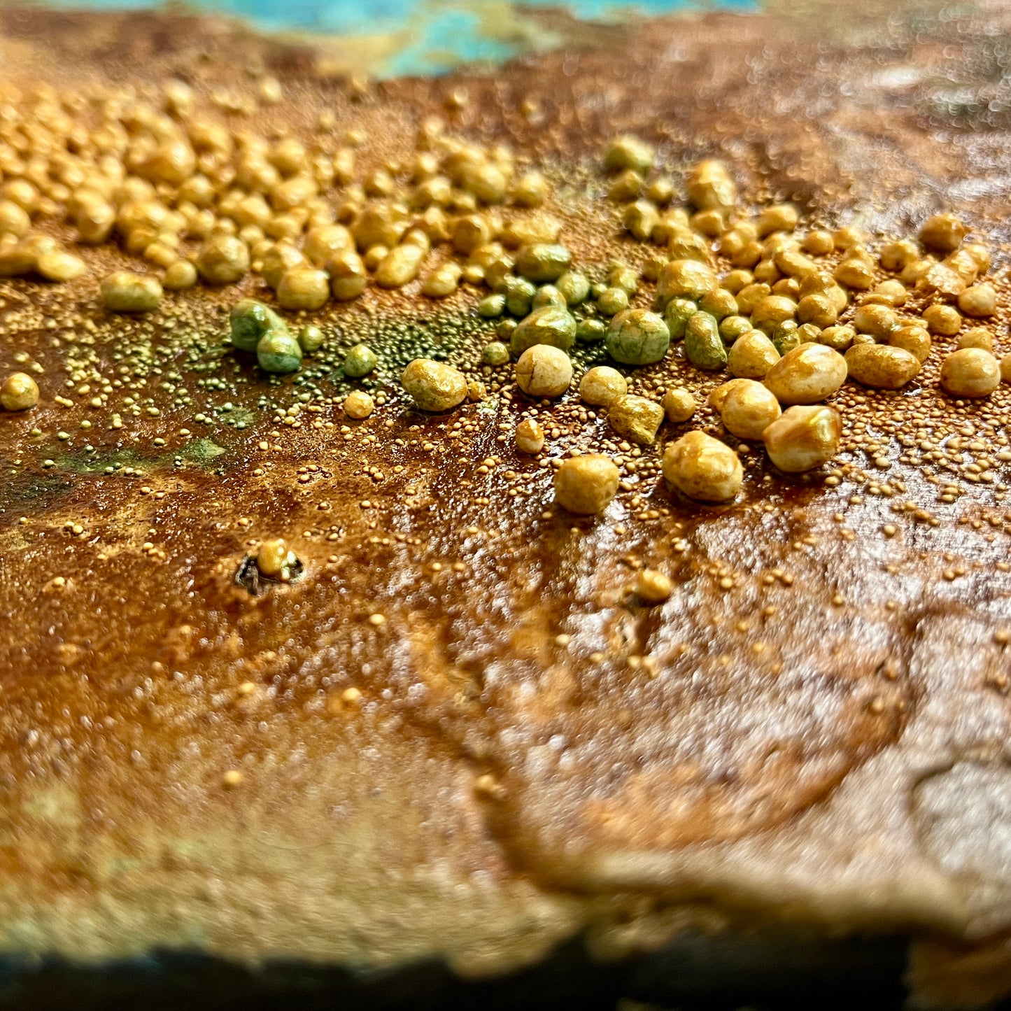 Mineral Memory — Original Painting, 100 x 100 cm