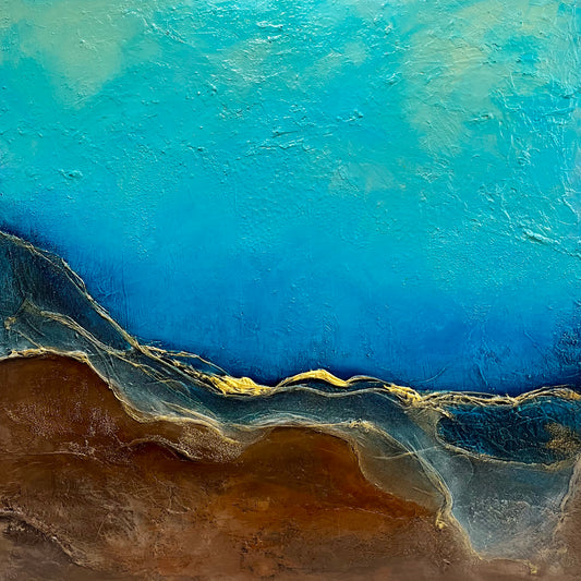 Dance of Water and Earth III - real gold!